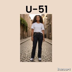 U-51 Women’s Mom Style Designer Jeans Size 24